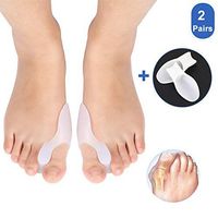 Gel Bunion Correctors Toe Protectors and Soft and Elastic Toe Separator Kit for Men and Women