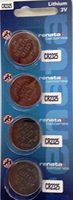 Strip of Four Renata CR2325 Lithium 3 Volt Battery