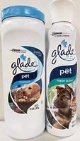 Glade Combo: Carpet & Room 32.6Oz 1pc + 2pcs Glade Air Freshener 9.7Oz Pet Clean Scent