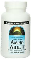 Source Naturals Amino Athlete - 23 Free Form Amino Acids, Athletic Series Dietary Supplement - 100 Tablets