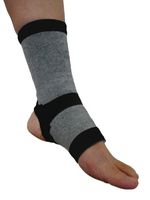 Ankle Support Small Grey/Black Bands Bamboo Pro 1 Pack
