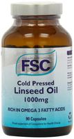 FSC Cold Pressed Linseed Oil 1000 90 capsule