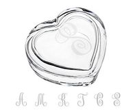 Studio Silversmiths Heart Candy Box/monogram