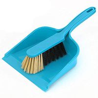 Broom and Dustpan With Long Handle Telescopic Up Mini Desktop Broom Dexterous Plastic Multi-Function Desktop Small Broom Combination Soft Brush Magic Broom And Dustpan Windowsill Desktop
