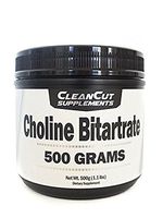 Choline Bitartrate Powder (500 Grams/1.1 Pounds) by Clean Cut Supplements