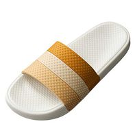 Emimarol Shower Slippers Men and Women Non-Slip Causal Indoor Home Bathroom Sandals Lightweight Cozy Indoor Slippers Yellow