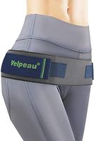Velpeau Sacroiliac Belt - Si Belt Support for Lower Back, Si Joint, Pelvic, Hip and Sciatic Pain, Instability & Weak Lower Back Muscles - Adjustable, Anti-Slip & Pilling-Resistant (Blue, Unisex)