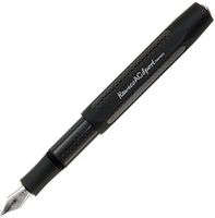 Kaweco AC Sport Carbon Black Broad Point Fountain Pen - KWAFAC-BK-B