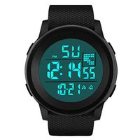 Fashion Men Watch,Fxbar High Performance Men Sport Watch Camping Outdoor Digital Sports Watch Waterproof Wrist Watch(Black)