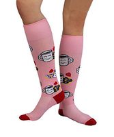 ATN Knee High Compression Socks- Class II (20-30 mmHg), Coffee - Small