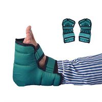 2 PCS Heel Cushion Protectors Pressure-Relieving Foot Pillow Boots Universal Adult Size Heel Cushion Protectors, Breathable Double Heel Cushion Protectors