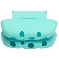 GU Angqi Household Sink Double Saddle Style Caddy Organizer Storage Sponge Holder Rack