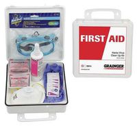 First Aid Kit, HPS Spill Clean Up, 18 pcs.