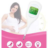 Moonvvin Digital Thermometer, Rectal and Oral Thermometer High Precision Thermometer for Baby, Pregnant Woman(Included Batteries)