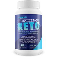 Ultra Instant Keto - Advanced Weight Loss with Metabolic Ketosis Support - Burn Fat - Lose Weight - Pure Sodium, Calcium, Magnesium Bhb to Jump Start Ketosis and Start Burning Fat Faster