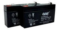 2 Pack Casil 6v 1.3ah ELS EDS612 GE 600-1054-95R Simon XT 6V 1.3Ah Mule 6GC004A National Power GS004T2 Portalac GS PE126R Trio Lighting 6100 6100A Sentry Lite PM612 Emergency Light Battery