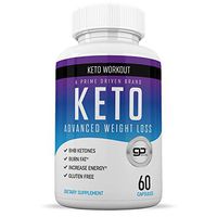 Keto Weight Loss Pills - Helps Burn Fat and Increases Energy - with BHB Ketones and Gluten Free - 60 Capsules