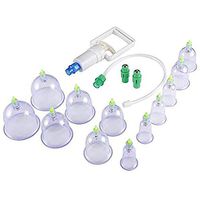Cupping Therapy Sets Silicone Professional, Chinese Acupuncture Cupping Therapy Set Fda Approved, Eye and Face Vacuum Massage Cup Kit, Massage Therapy Cupping Set, Anti Cellulite Cupping Therapy Set