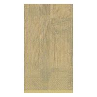 Caspari Antique Gold Paper Guest Towel Napkins, Four Packs of 15
