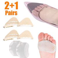 Toe Inserts Shoe Filler for Shoes Too Big, Adjustable Shoe Fillers Reusable Shoe Plugs Ball of Foot Cushions for Women Men