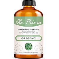 Ola Prima 8oz - Premium Quality Oregano Essential Oil (8 Ounce Bottle) Therapeutic Grade Oregano Oil
