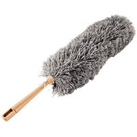 LANGYINH Telescopic Extendable Duster,Cobweb Duster with Telescopic Extension Pole,Anti Static Feather Duster for Interior Roof,Ceiling Fan