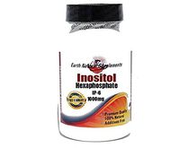 Inositol Hexaphosphate 1000mg * 200 Capsules 100% Natural - by EarhNaturalSupplements