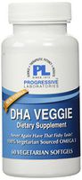 Progressive Labs DHA Veggie Supplement, 60 Count