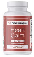 Heart Calm- Support and Maintain a Healthy Heart Rhythm- A Natural, Fast-Acting Formula with Magnesium Taurate, Glycinate, Malate and More. 90 Capsules.