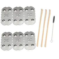 [6 Pack] Screens for Px 2 Px 3, [3+1]Pipe Cleaners Hard Bristle and Black Brush for Cleaning,Px 2 3 Accessories Screen