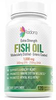Omega 3 Fish Oil 1000 mg, Extra Strength Formula for Healthy Heart, Immune Function and Brain Health, EPA DHA Supplement Wellness Formula, Supports Joints, Skin & Eye Health - 120 Softgels, Non-GMO