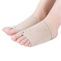 Gel Bunion Metatarsal Pads, Arch Support Sleeves with Gel Cushion, Elastic Bandage Arch Flatfoot Cushioning Orthotics Massage Pads Insoles Foot Socks Relieve Plantar Fasciitis, Heel Pain
