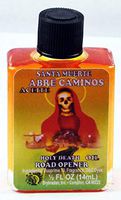 1 PIECE BRYBRADAN HOLY DEATH ROAD OPENER/,SANTA MUERTE ABRE CAMINOS ACEITE -1/2 FL OZ 14.7ML
