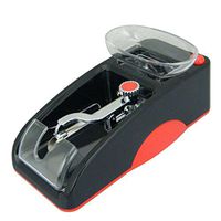 Cigarette Rolling Machine,EnjoCho 1PC US Plug Electric Automatic Cigarette Roller Rolling Machine Tobacco Maker (Red)