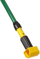 Rubbermaid Commercial Gripper 60 Inch Fiberglass Wet Mop Handle, Green (FGH24600GR00) (12-Pack)