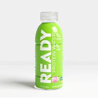 Ready Nutrition Protein Infused Water, 15g Whey Protein Isolate, 0 Sugar, NO Artificial Ingredients, Great for Weight Loss, Cotton Candy Grape (16.9 fl oz Bottle, Pack of 12)