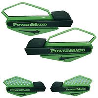 Powermadd Star Series Handguards - Green/Black 34203