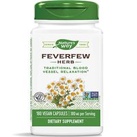 Nature's Way Feverfew; 380 mg TRU-ID Certified Non-GMO Project Vegetarian; 180 Count