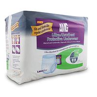 Amg Ultra-Absorbent Incontinence Underwear for Men and Women, Large, 16 Count