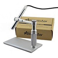 Andonstar 500 X 8LED HD Real 2MP USB Digital Microscope Magnifier Metal Stand Base Pen Endoscope