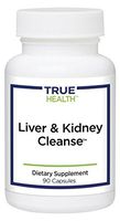 True Health Liver & Kidney Cleanse | Detox with 10 Herbal Extracts and Antioxidants (90 Capsules)