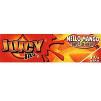 Juicy Jays Mello Mango Flavored Rolling Papers 1 1/4 - 3 Pack