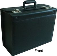 Amerileather Leather Pilot Case,Black,US