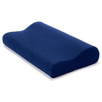 Carex Contour Pillow - Cervical Pillow and Neck Pillow for Sleeping - Memory Foam Neck Pillow