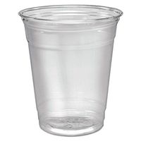 DART TP12PK Ultra Clear Cups, Squat, 12-14 oz, PET, 50/Pack