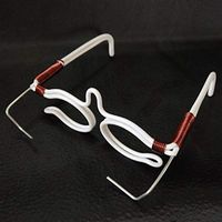 WellieSTR 1pc Walnut Shell moxibustion Glasses Eye Frame Column Moxa Alleviate myopic Eyes moxibustion