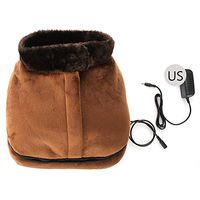 Qkiss 2 IN 1 Feet Heated Massager, Electric Heated Doot Warmer Massager Foot Massagers Wellness und Relaxation(US)