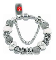 Designer Italian Murano Beaded Bracelet - Electronic Medical Records Chip