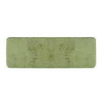 Super1798 Solid Color Fluffy Thicken Floor Carpet Door Mat Living Room Bedroom Non-slip Water Absorption Rug -Grass Green