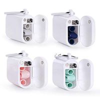 Silicone Straws Drinking Reusable, Portable Collapsible Straw BPA Free with Carrying Case and Cleaning Brush